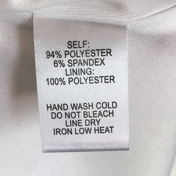 Lulu's Women's Dress XS Extra Small Solid Ivory Short Sleeve Back Zip Up - Picture 6 of 8